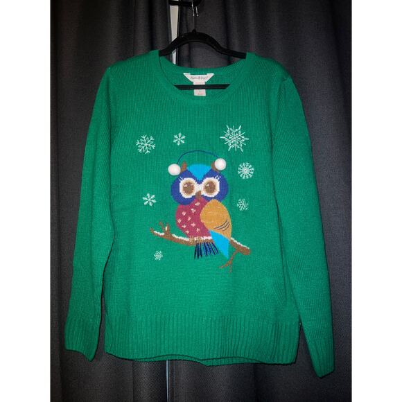 Ugly Christmas Sweater Xmas Size Large - Picture 1 of 3